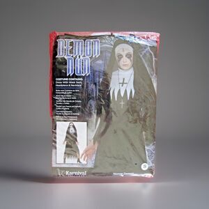 Demon Nun Costume Womens Small Karnival Costumes Halloween Spooky Creepy Goth